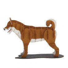 Wholesale Animals Shiba Inu Dog 3D Puzzle DIY Craft Kit for Adults and Kids - Cute Shiba Inu Pets Paper Craft Model thumbnail-4