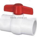 plastic upvc compact ball valve