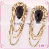 Chinese Factory Price Cheap Price High Quality Chain Link Tassels Earrings thumbnail-1