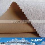 Woven Polyester Stretch Compound Terry Cloth Fabric For Jacket