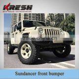 4x4 SUV KRESH-sundancer Wrangler Jeep Front Guard Bar Used for 2007-2015JK With Black Color and Steel Material thumbnail-3