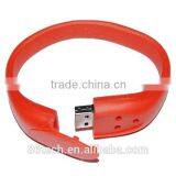 2016 Pvc Bracelet Usb Flash , Hand Band Usb Flash Drive Quality Choice thumbnail-3