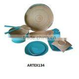 Vietnam Bamboo Lacquer Vase thumbnail-5