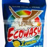 Full Big 350g Sachet Cleaning Detergent Powder for Lemon Perfume thumbnail-1