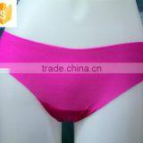 2015 Hot Sale Sexy Ladies Thong Rose Red Color New Design Panty for Adult thumbnail-2