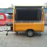 7.6*5.5ft Yellow Food Cart Trailer Food Truck Mobile Food Trailer thumbnail-2