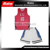 red and white basketball jerseys/wholesale basketball jerseys/team usa basketball jerseys