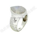 Rainbow Moonstone Gemstone Jewelry,925 Sterling Silver Women Rings Jewelry thumbnail-5