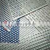 Perforated steel wire mesh
