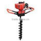 Gasoline powered drill anchor