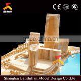 Modern Architecture Design 1/150 Scale Models for Real Estate 3d Building Models