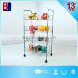 4 Tier Metal Portable Kitchen Trolley thumbnail-1