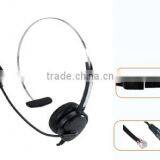 Call Center Phone RJ9 Headset