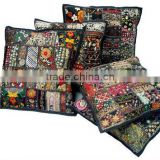 Beautiful Ethnic Vintage sari Fabric Cushion Covers India