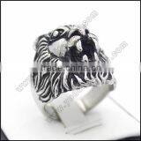 China factory stainless steel lion head ring                        
                                                                                Supplier's Choice