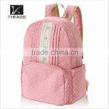 New Items Clean Custom Canvas Backpack for Teenagers Girls