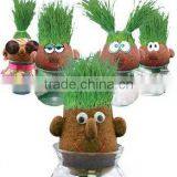 Real Grass Doll,Grass Head thumbnail-1