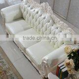 European Style Real Cow Leather Lazy Sofa Furniture for Living Room Use thumbnail-6