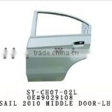 American Car Body Parts Middle Door panel for Chevrolet Sail 2010