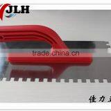 Plastering Trowel With Teeth Blade