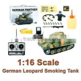 RC Tank 1:16 remote control smoking tank 3819-1