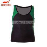 Custom Sublimation Printing Dry Fit Running Wear Singlets thumbnail-1