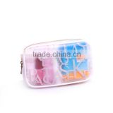 printed eva transparent customized new style cosmetic bag