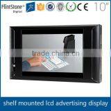 Flintstone 10 Inch Shelf Mounted Lcd Touch Screen Display With Time Function, Long Life Span