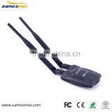 300Mbps Wireless-N 802.11N Highpower Wifi USB Adapter With Double Antennas thumbnail-2