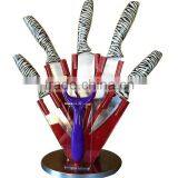 Kitchen Knife Set With Block thumbnail-1