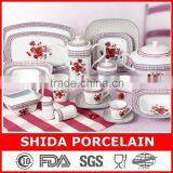 Elegant Design Porcelain Dinnerware Set in European Style