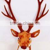 christmas deer head for wall hanging, Xmas decoration