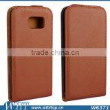 Magnetic Vertical Style Magnetic Flip Genuine Leather Case for Samsung Galaxy S6 G9200 thumbnail-2