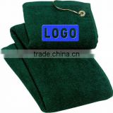 cotton one side velour one side terry golf towel