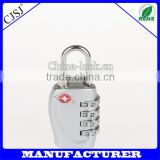 High quality tsa lock welcome customer logo design TSA luggage lock with double blister card