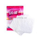 red color PE disposable tablecloth