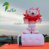2016 Hot Selling Customized Giant Inflatable Lion / Inflatable Cartoon Shape For Advertising And Event From Hongyi thumbnail-1