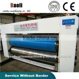 Manual operate professional semi automatic corrugated paperboard flexo printing die cutting slotting machine