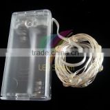 Ultra thin micro silver copper wire 1M fairy led string light