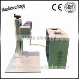 fiber laser 20w scribe marking machine on key board metal Business Card plastic glass cup steel box in high precission