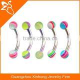 Attractive Fashion Jewelry Body Piercing Jewelry Lovely Eyebrow Rings thumbnail-6
