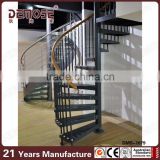 Forged Iron Decorative Balusters Wooden Stairs