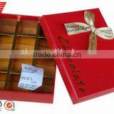 Custom Popular Exquisite Fancy Chocolate Box With Lids and Ribbon Wholesale thumbnail-1