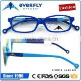 2016 Popular Fashion Design Eyeglass Colorful Fancy Acetate Optical Frame Kids Children Glasses With Spring Hinge