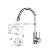 SUZAN(2203) Good Quality Modern Lead Free SUS304 Stainless Steel Kitchen Faucet&mixer(2203) thumbnail-1