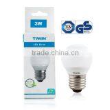 TIWIN E27 3W LED Bulb Light With Cool White 5700k TUV GS CE ROHS CERTIFICATE LED