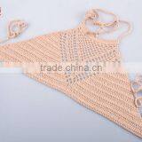 Swimwear Swimsuit , Crochet Cotton Bikini Bra thumbnail-1