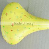 Hot Selling High Quality Factory Price Colorful Comfortable Fashionable Leather Kids Bicycle Saddles Bicycle Parts thumbnail-1