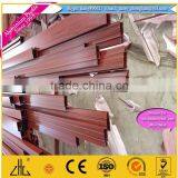2014NEW and Popular ! 6063-T5 Wood Finish Aluminium Profiles/OEM/ODM Wood Effect Aluminium Powder Coatings Profile thumbnail-4