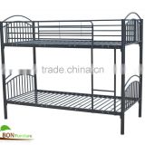 Metal twin sleeper bed /metal bunk bed with bending side rails